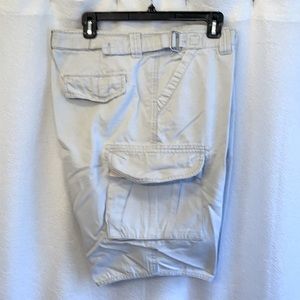 Osklen Sand color cargo shorts direct from Brazil